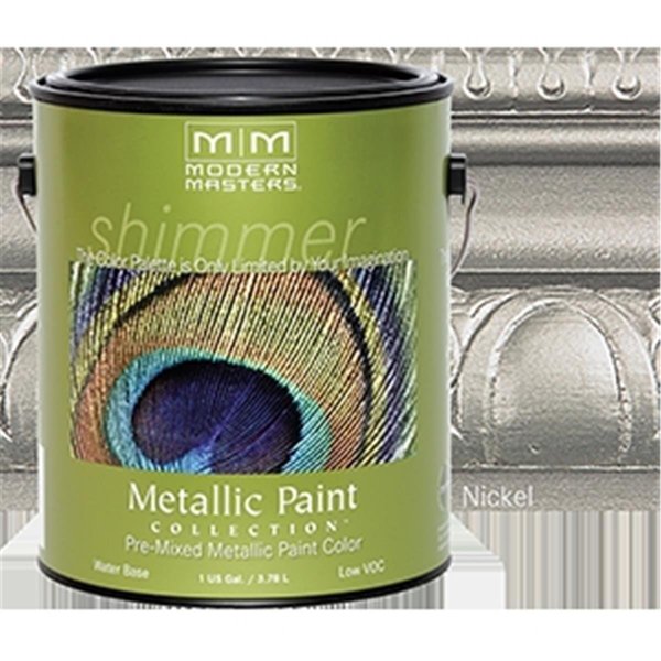 Modern Masters ME708 1 Gal. Nickel Metallic Paint MO327267